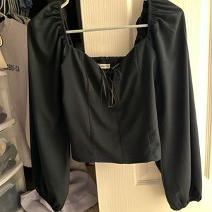Abercrombie and Fitch off the shoulder blouse